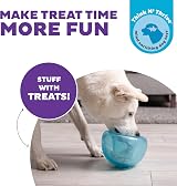 Outward Hound Snoop Durable Treat Dispensing Toy Large Blue Planet Dog view 2