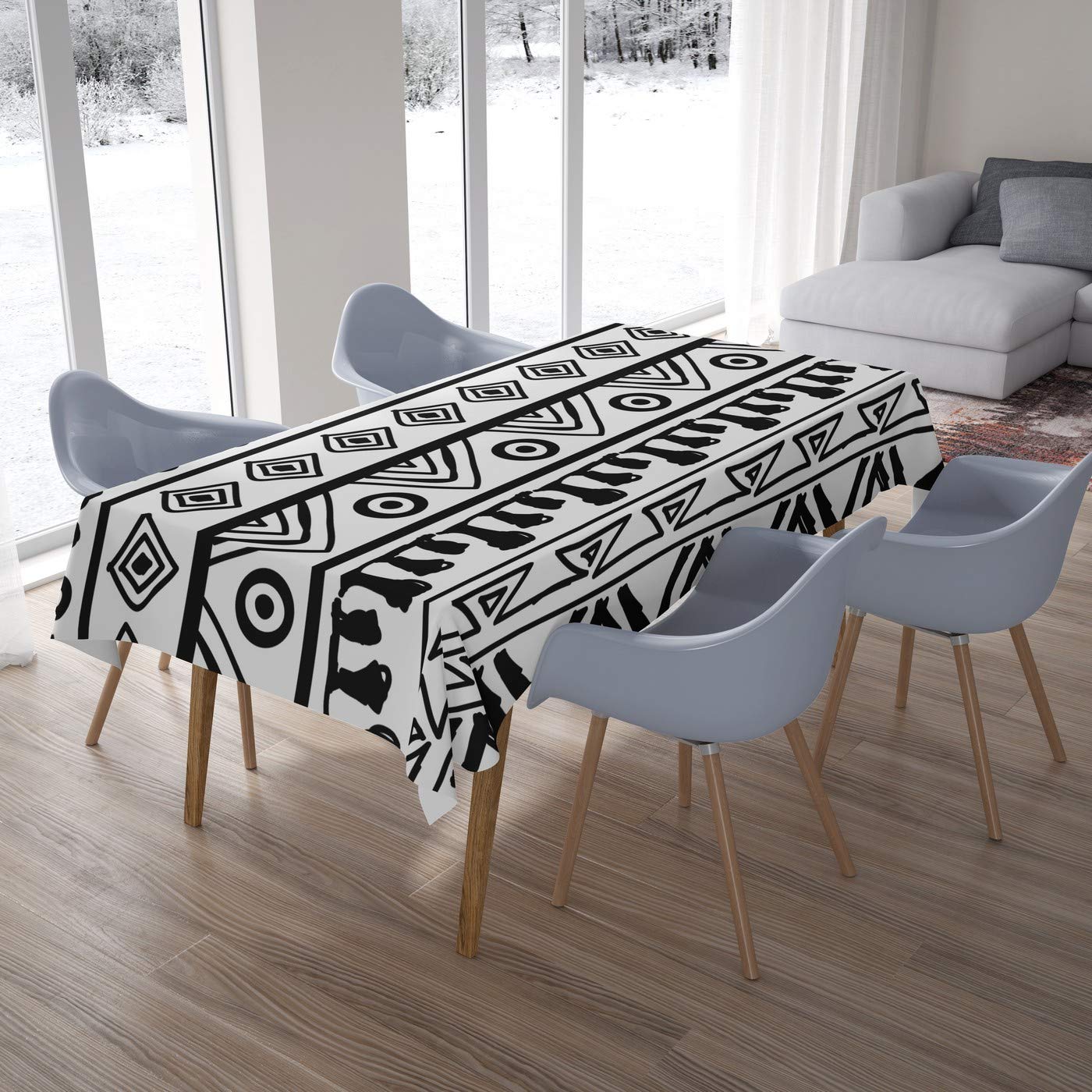 Bonamaison Kitchen Decoration, Tablecloth, 140cm x 200cm - Designed and Manufactured in Turkey