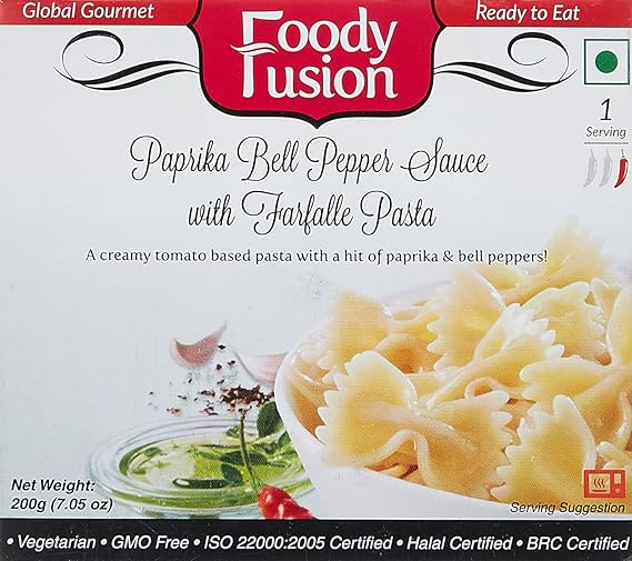 Download Foody Fusion Farfalee Pasta Paprika Bell Pepper Sauce 200g Desktop Wallpaper Wallpaper Foody Fusion Farfalee Pasta Paprika Bell Pepper Sauce 200g Desktop Wallpaper