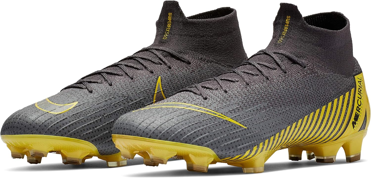 nike mercurial superfly grey yellow