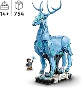 LEGO Harry Potter Expecto Patronum 76414 2in1 Stag Wolf Build-Rebuild Display view 2