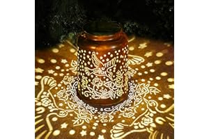 Kelvinlux Hummingbird Solar Lanterns Outdoor Waterproof, 14.6'' Large Lamps, Upgraded 2000mAH Battery, Metal Christmas Gift, Birthday Gifts for Women Mom Grandma, Garden Yard Patio Lawn Pathway Decor