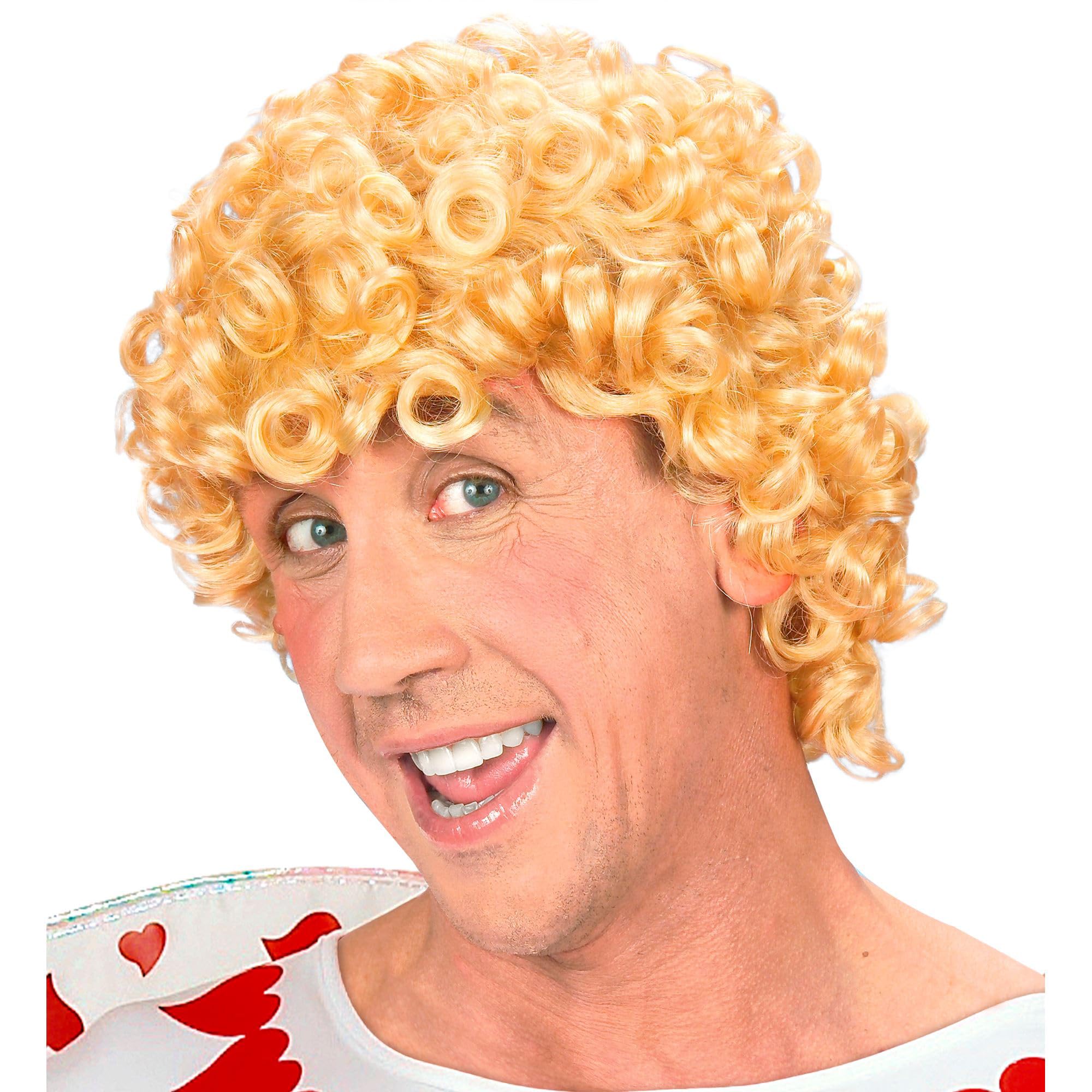 Roman Cupid In Box Wig for Fancy Dress Costumes & Outfits Accessory