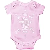 You Can Do This Dad - Funny Baby Essentials Bodysuit - Cute Baby Girl Clothes Newborn Boy Outfit