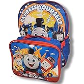 Ruz Thomas Train and Friends 16 Inch Backpack with Detachable Lunch Box