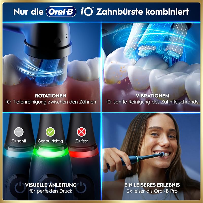 iO Series 9 Elektrische Zahnbürste, Dunkelblau