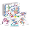 Kit Aquarellum Phospho Unicorns De Sentosphère - Pintura Fluorescente Para Niños, Fácil Y Creativa, Incluye Todo Lo Necesario
