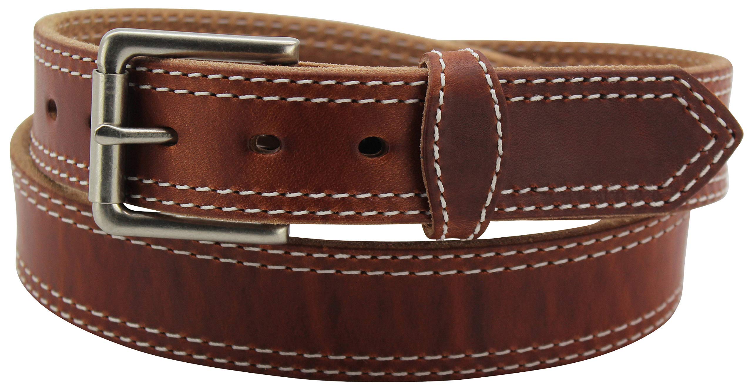 BullhideBelts.comBullhide Belts Mens Leather Belt for Work, Casual, Dress, 1.50" Wide