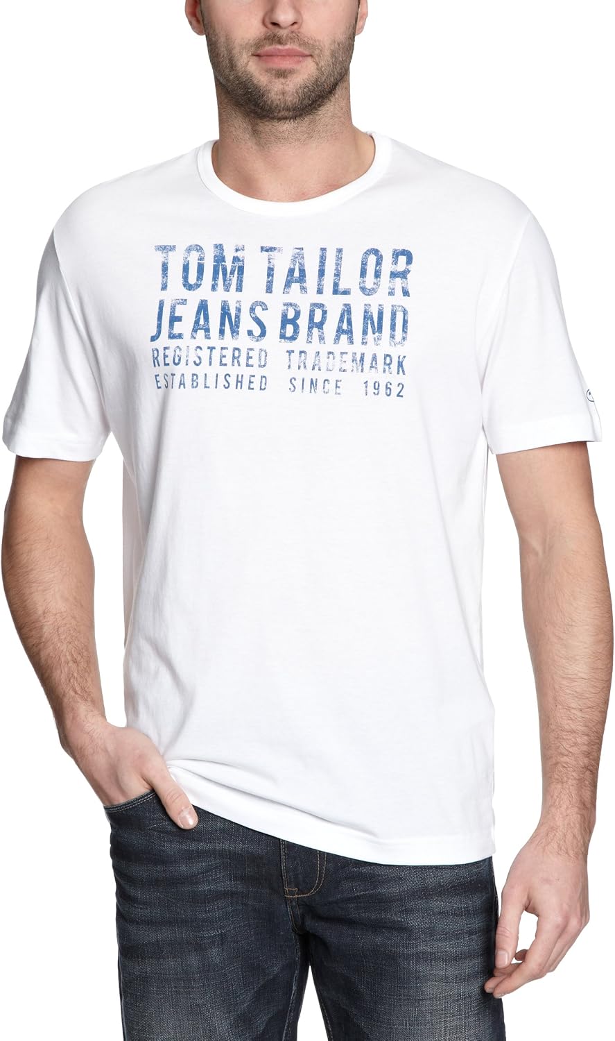 Tom Tailor Herren T-Shirt Mit Coolem Print – Bequem & Lässig In Gr. S-3XL