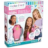 Snap N' Glam Hair Styling Set - Create Unique Styles with 100 Reusable Bead Clips, Gems &amp; Accents - Great for All Hair Types - Easy to Use, Remove, and Reuse - Fun Gift for Girls Ages 8+ Make it Real