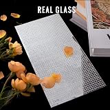 Pllieay 5400 Pcs Silver Self Adhesive Mirror Mosaic Tiles 5x5mm Glass for DIY view 5
