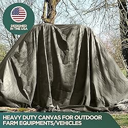 Heavy Duty Waterproof Canvas Tarp by CCS CHICAGO