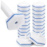 20 Count Toilet Wand Refills for Clorox Toilet Wand, Double Concentration | Disposable Toilet Bowl Cleaner Wand Refills, 3-Layer Thickened Pads, Toilet Brush Refills for Bathroom, Original Scent