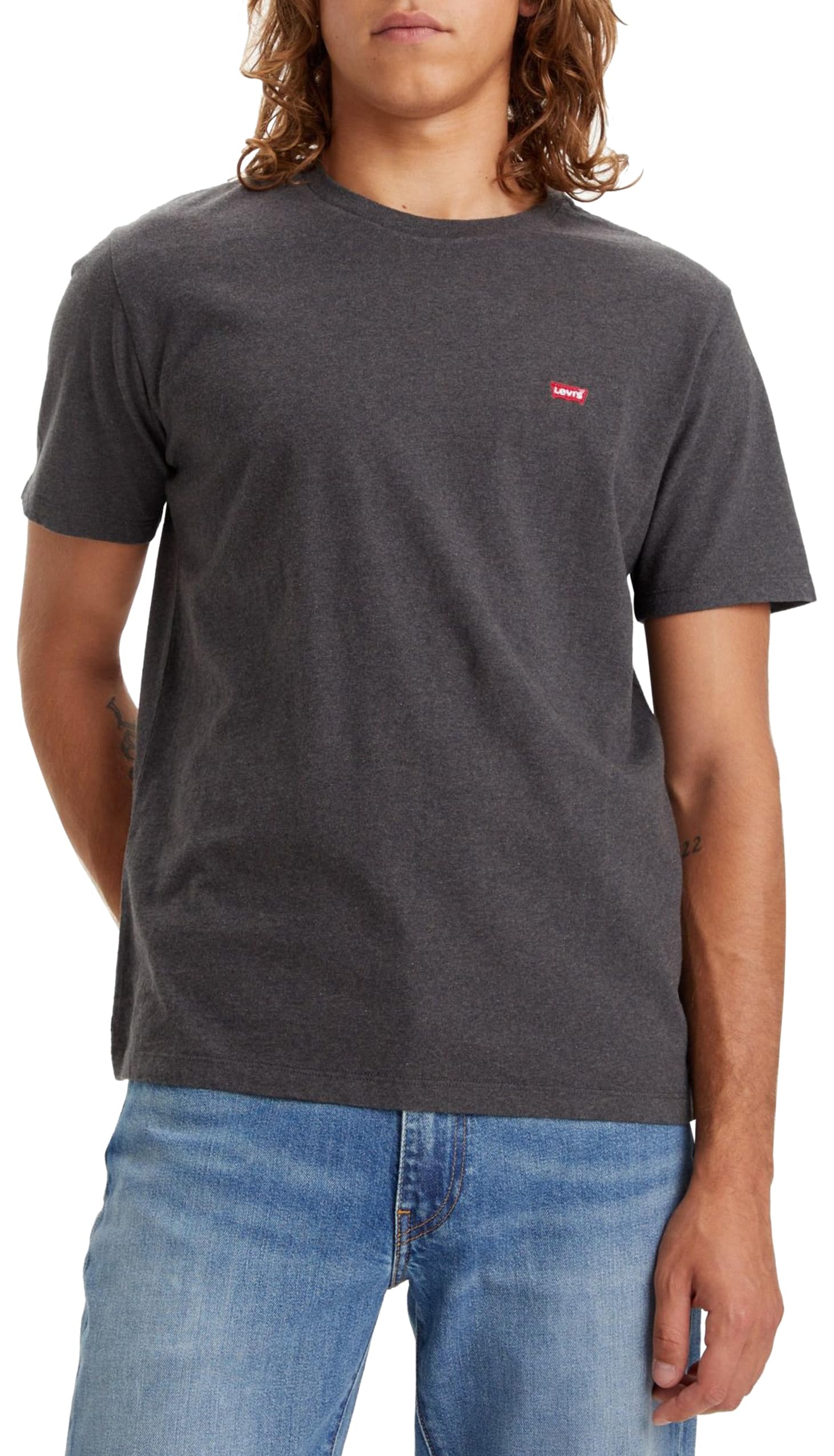 Levi's Men's Ss Original Housemark Tee T-Shirt, Core Chesthit Logo