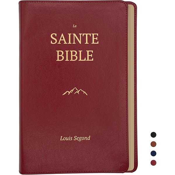 Louis Segond French Bible Medium Print – LSG Petit Format Compacte