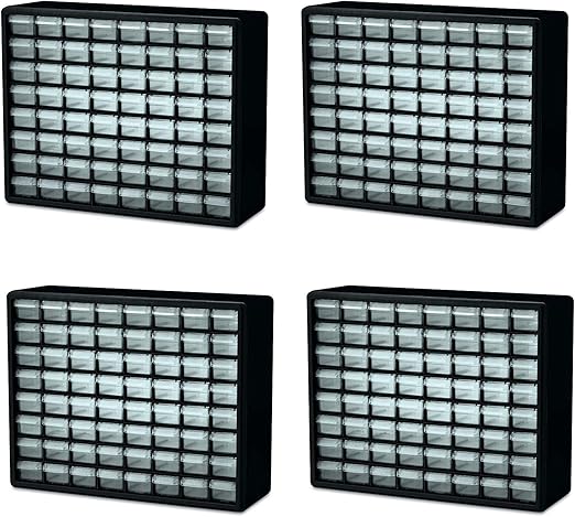 Amazon Com Akro Mils 10164 64 Drawer Plastic Parts Storage