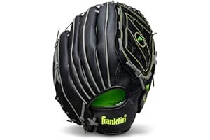 Franklin Sports Baseball and Softball Glove - Fieldmaster Adult + Youth Baseball Gloves - Men's + Women's Infield + Outfield 