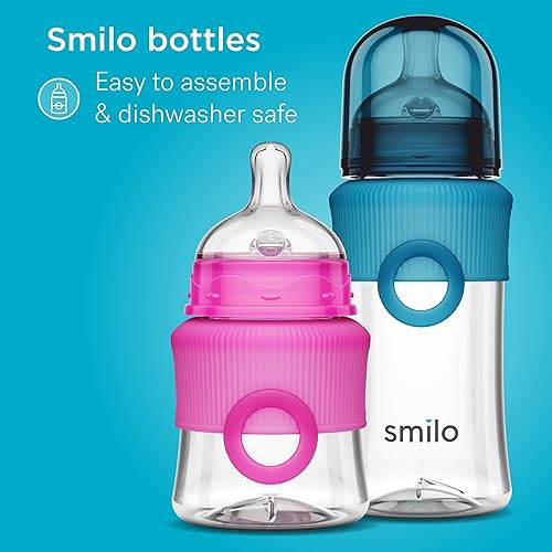 Amazon How To Use Smilo Bottles Smilo Anti-Colic Bottle Nipple