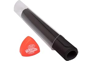 MONSTER PROTECTORS Monster TCG Gaming Prism Playmat Tube (Red) - Won't Roll Off Surfaces - Easy in and Out Design- Store Your Card & RPG Playmats Better- for Pokemon Yugioh MTG Magic The Gathering DND Dungeons Dragons