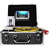 Pipe Pipeline Inspection Camera, Drain sewer Industrial Endoscope Anysun PIC20 Waterproof IP68 Snake Video System with 7 Inch LCD Monitor 1000TVL Sony CCD Camera with 20M Cable