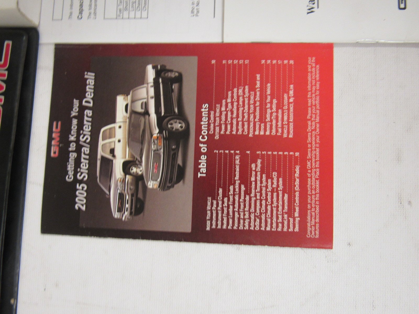 2005 GMC Sierra Owners Manual Guide Book (water damage): Amazon.com: Hp  Dv9934 Laptops Owners Manual