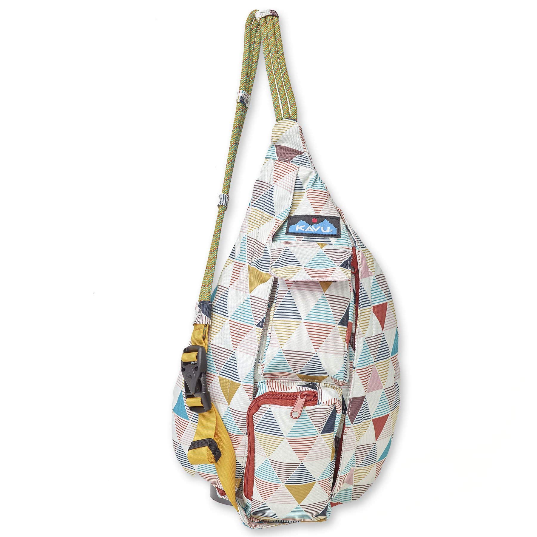KAVU Mini Rope Sling Pack with Adjustable Rope Shoulder Strap, Triblinds Image KAVU Mini Rope Sling Pack with Adjustable Rope Shoulder Strap, Triblinds Image