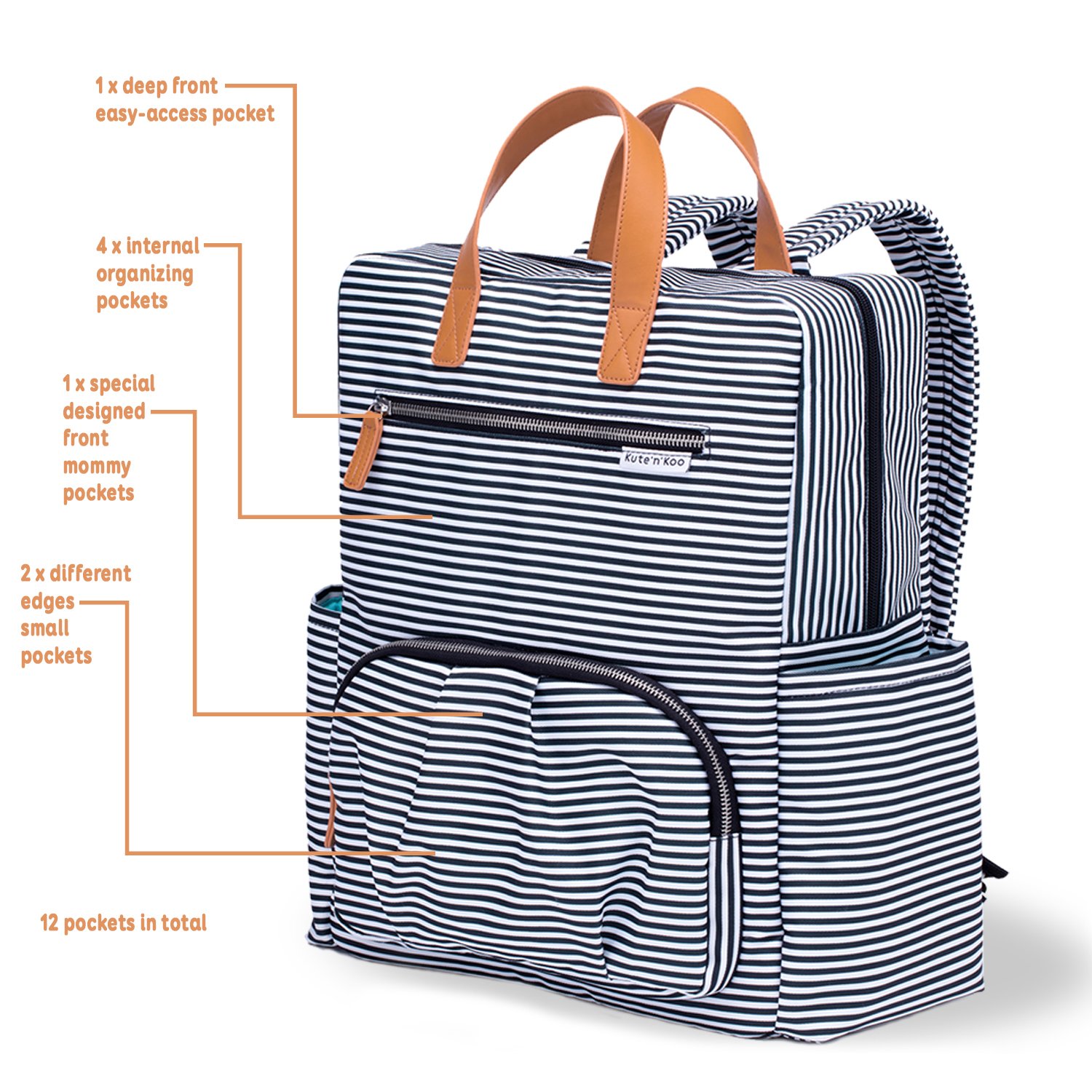 kute n koo diaper backpack