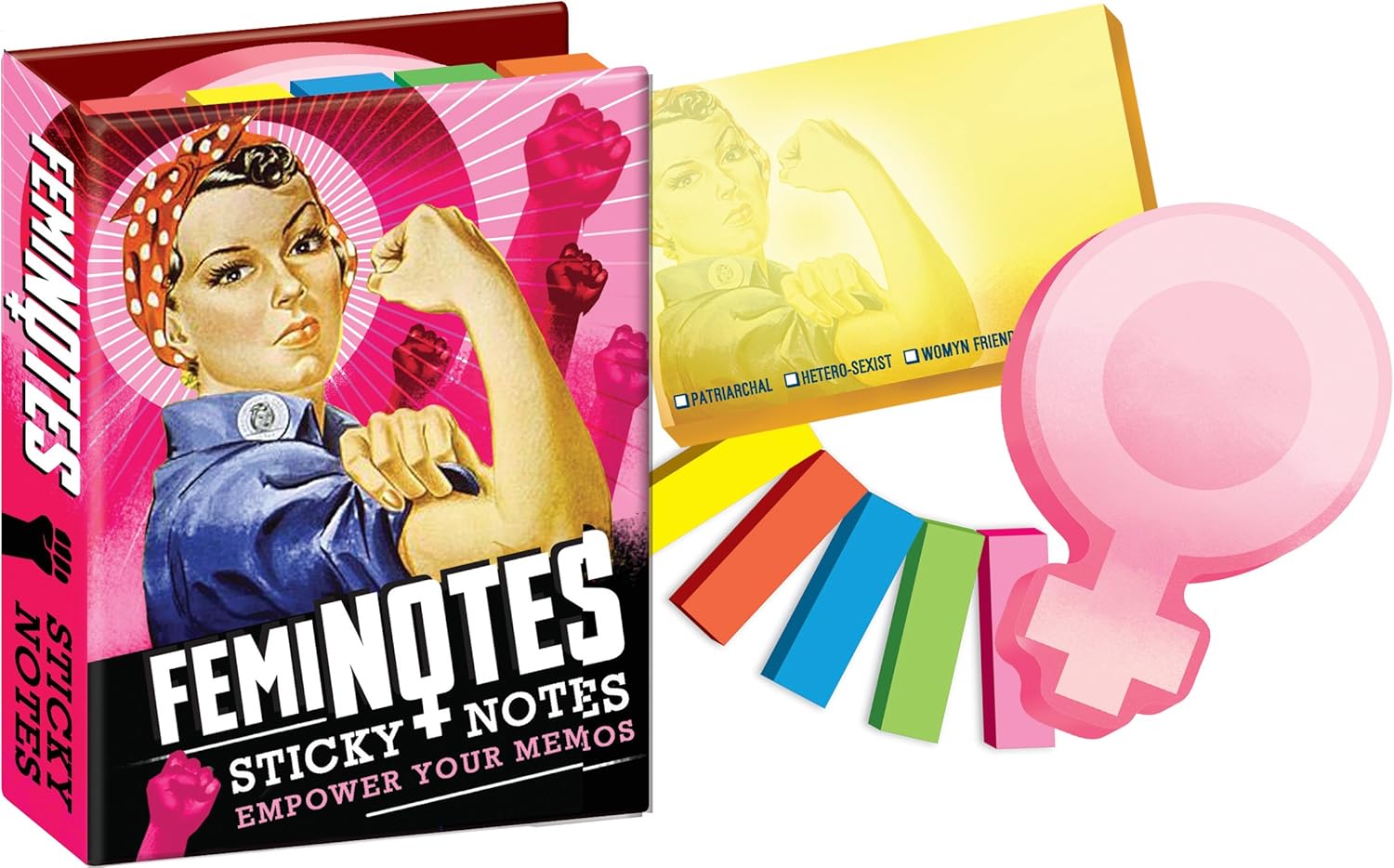 FemiNotes Sticky Notes Booklet - By The Unemployed Philosophers Guild
