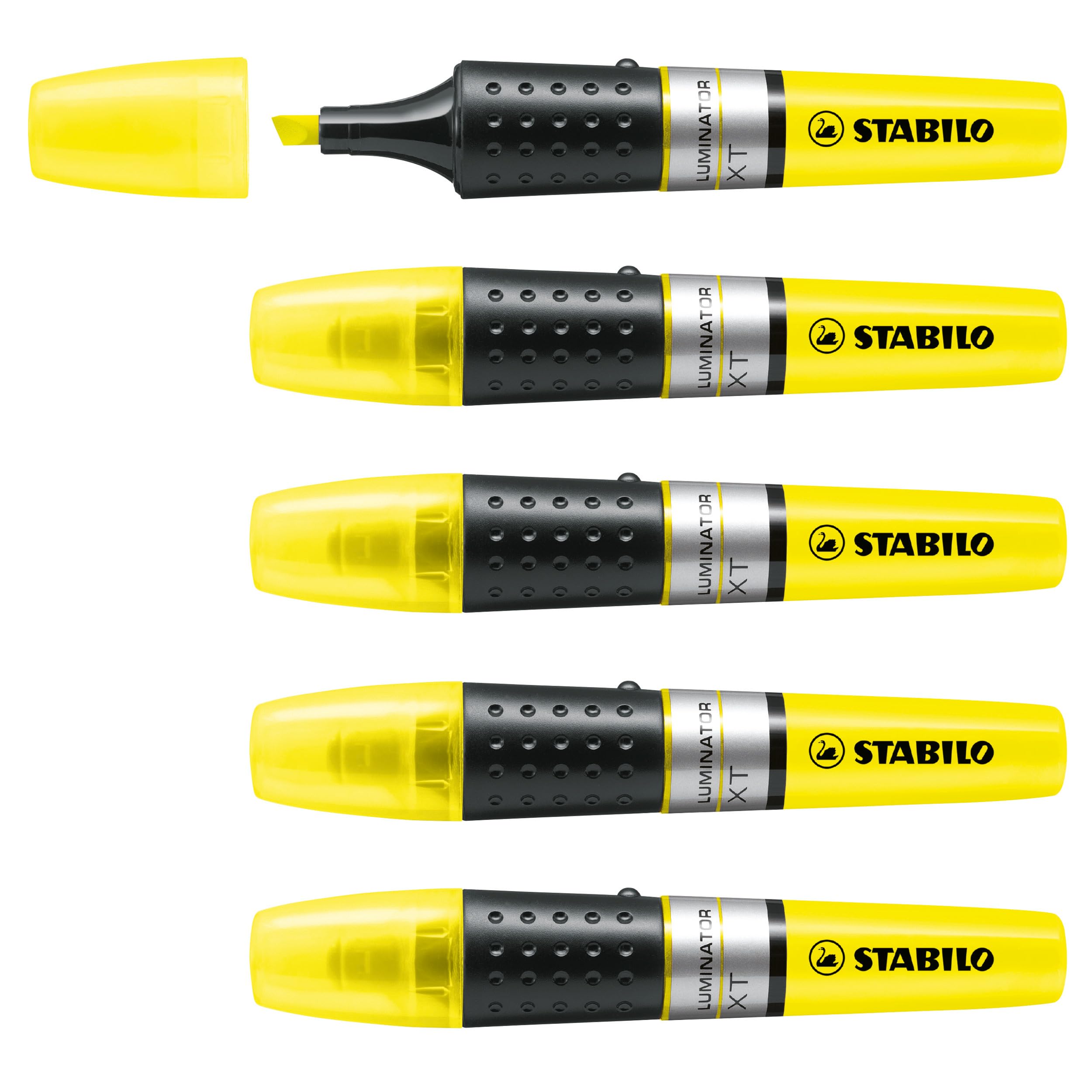 STABILO LUMINATOR - Highlighter - Pack of 5 - Yellow