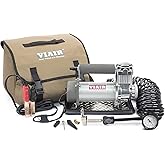 VIAIR 400P - 40050 Tire Inflator Portable Offroad Air Compressor for Truck & SUV, 24V On/Off Road Tire Pump Air Compressor Portable Heavy Duty 150 PSI