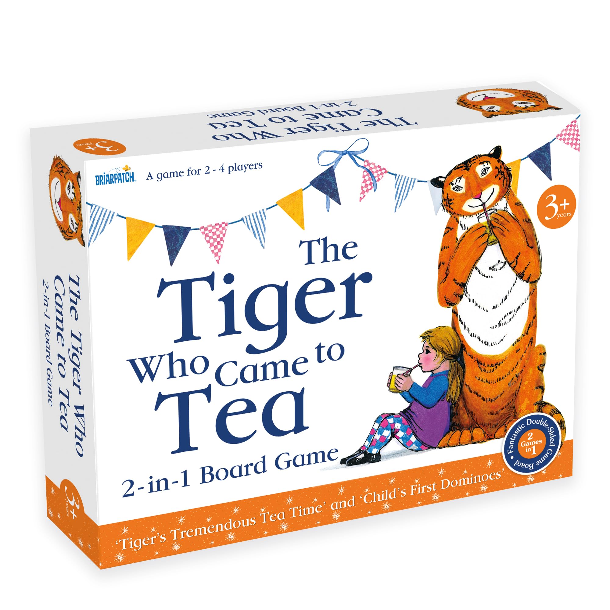 University Games The Tiger Who Came To Tea 2 in 1 Board Game