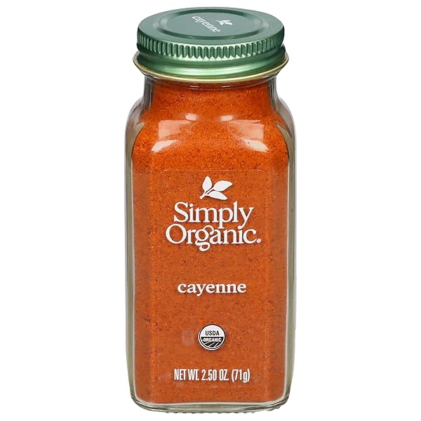 SIMPLY ORGANIC ORGANIC CAYENNE, 2.5 OZ