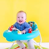 Bright Starts Giggling Safari Walker with Easy Fold Frame Ages 6 Months+ view 4