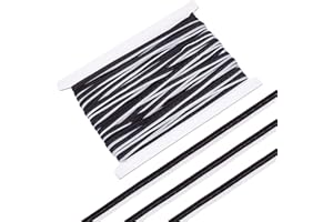 letsinstyle 33 Yards 0.39 Inch Reflective Piping Tape, Sew on High Visibility Piping Tapes, Edging Braid Trim for Garment Clo