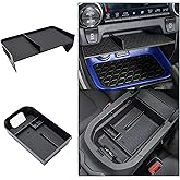 JDMCAR Upgraded Center Console Organizer Compatible with Toyota RAV4 2025 2024 2023 2022 2021 2020 2019 Interior Accessories, Gear Shift Storage Tray Secondary Box Insert Divider - 2pcs