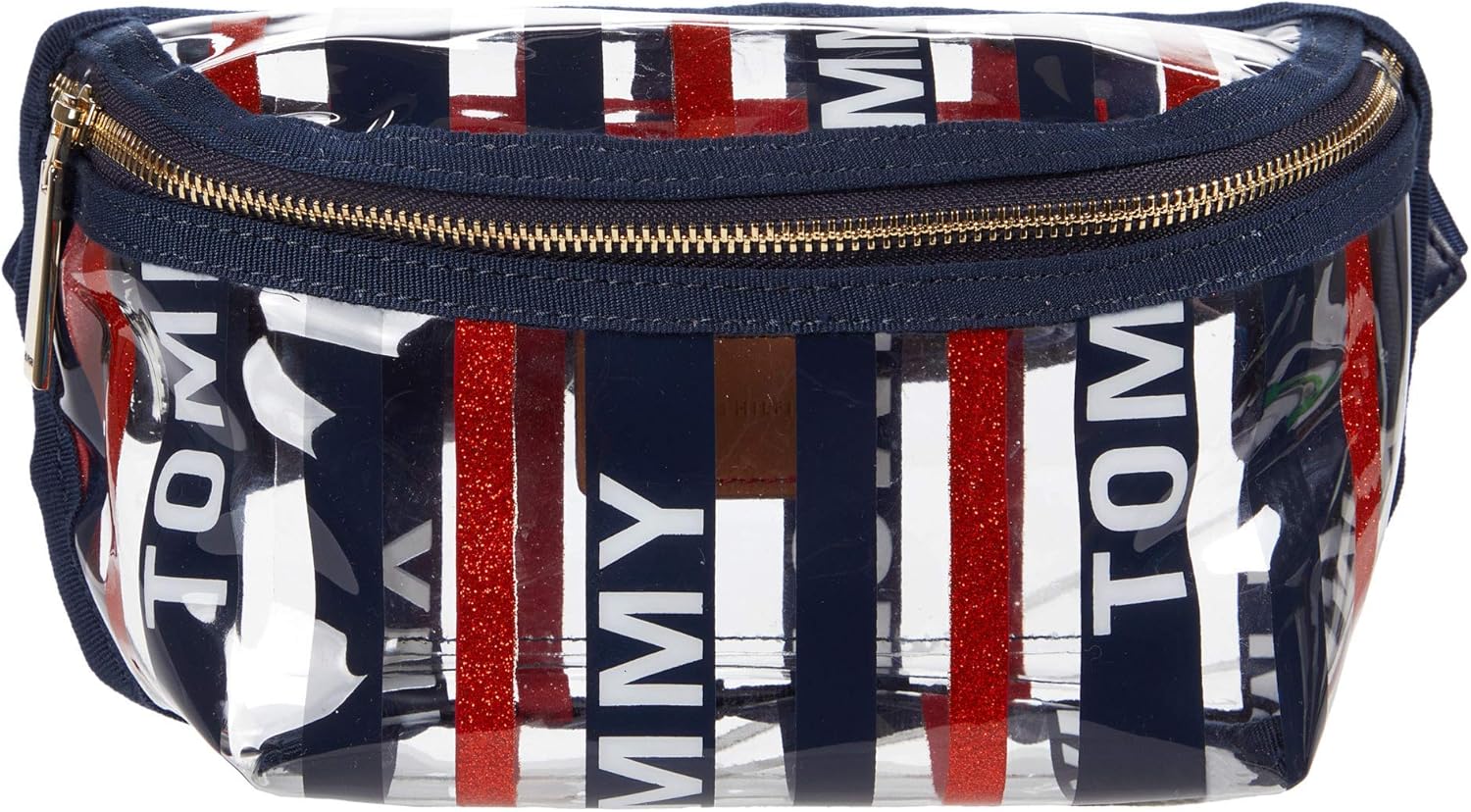 Tommy Hilfiger Kayla Belt Bag Clear Stripe Navy/Multi One Size Handbags