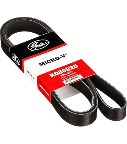 Amazon.com: Gates K080825 Micro-V Serpentine Drive Belt | Replaces