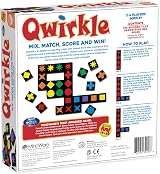 MindWare Qwirkle Game - Colorful Tile Matching Strategy Family Board Game view 6