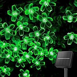 Brightown 60 LED Flower Solar Lights String Outdoor