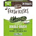 Merrick Fresh Kisses Natural Dental Chews Infused With Coconut And Botanical Oils For Tiny Dogs 5-15 Lbs - 78 ct. Box