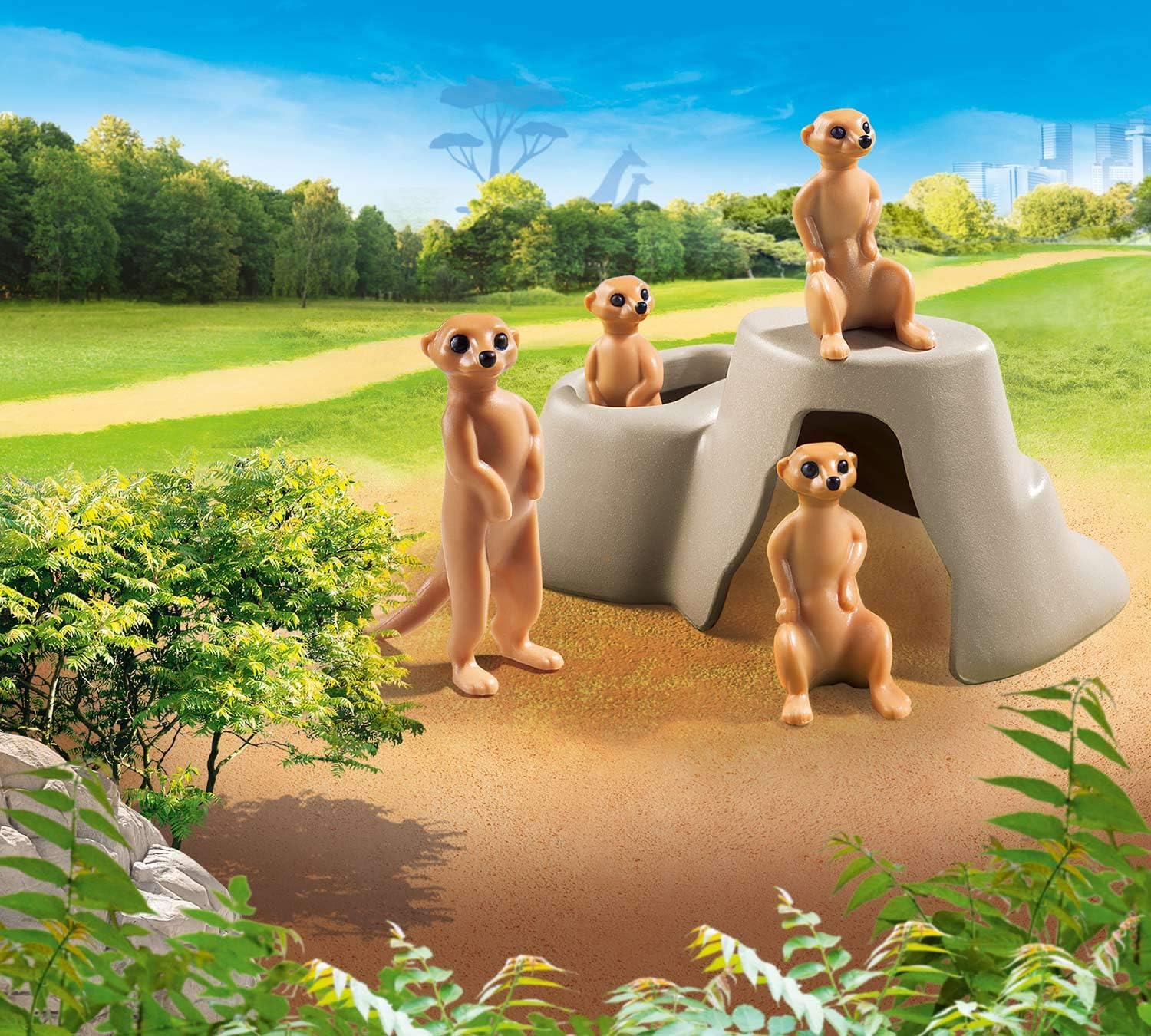 Playmobil 70349 Family Fun Meerkats, Fun Imaginative Role-Play, PlaySets Suitable for Children Ages 4+, Colourful - Image 3
