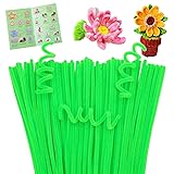 Giwrmu 100 Pieces Pipe Cleaners Chenille