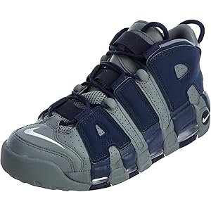 nike uptempo azzurre