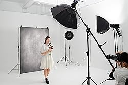 Kate 5x7ft Vintage Backdrops Abstract Grey Portrait