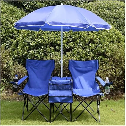 lawn chair with umbrella amazon