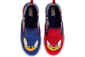 Josmo Shoes Cartoon Lowtop Sneakers Slipon Sneaker Casual Fashion Canvas Shoe Spiderman Sonic TMNT Monsters Inc Cars (Sizes: 5-10 Toddlers / 11-13 Little Kid / 1-4 Big Kids)