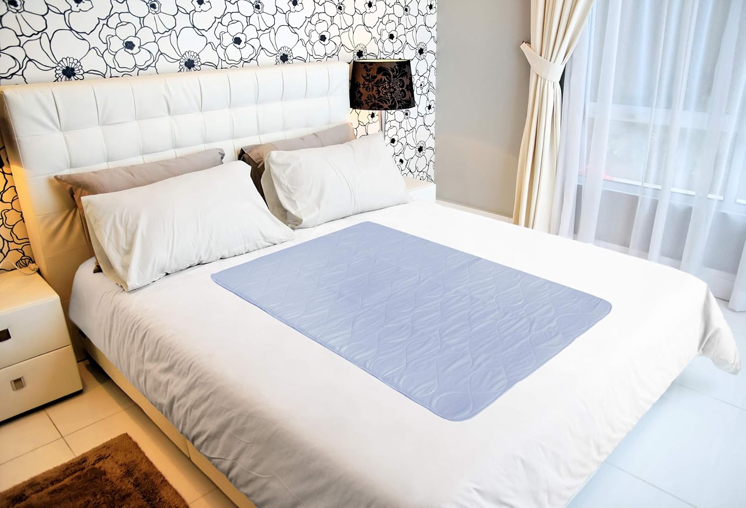 4 Pack Quilted Waterproof Incontinence Pad Underpad 34x52 inches Utopia