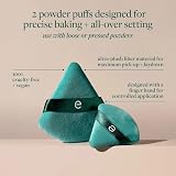 EcoTools Powder Puff Duo Large & Mini Vegan Cruelty-Free 2 Count view 3