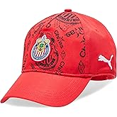 Puma Unisex Chivas Culture Baseball Cap, Red-White AH25, One Size