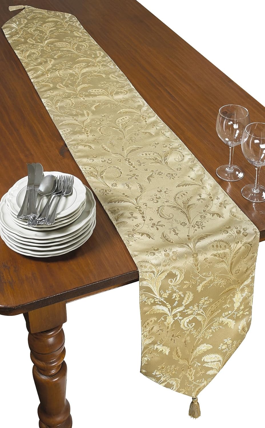 Best gold linen table runner Your House